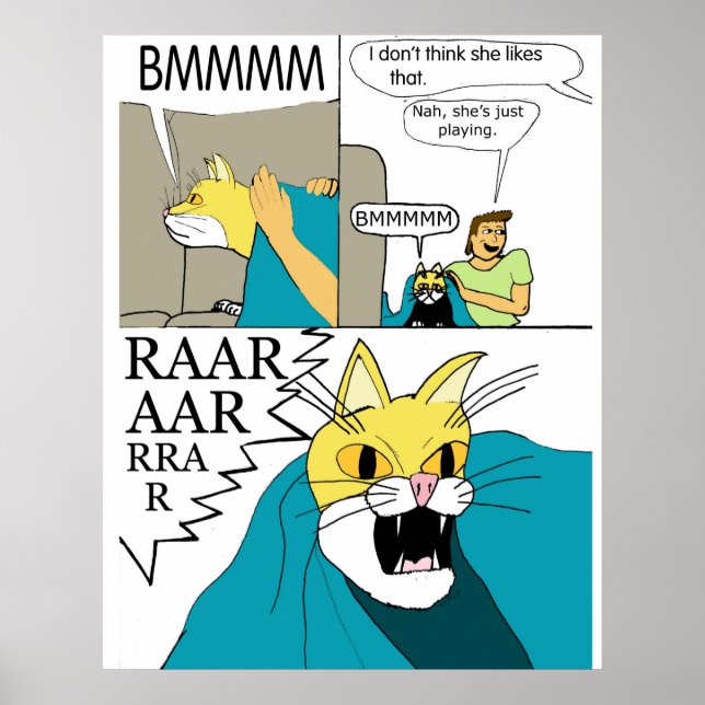 I don't think she likes that Poster (Front)