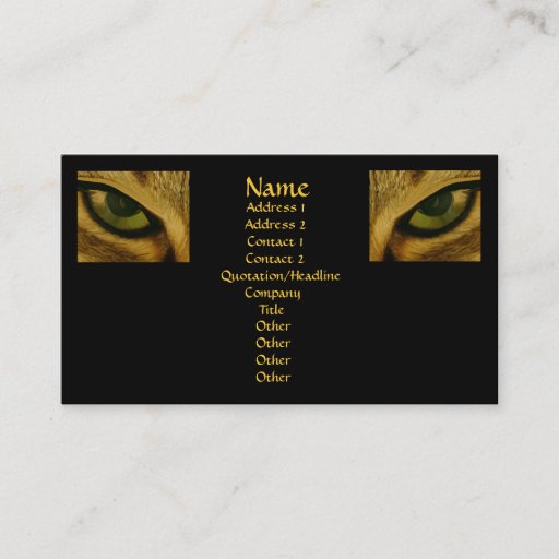 Customizable I Don't Think So v2 business card