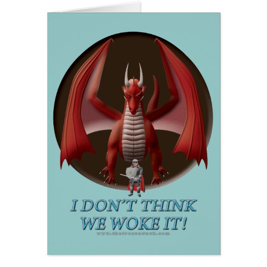 I Don't Think We Woke It! Cards (Front)