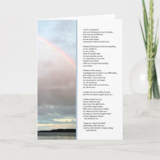 I Don't Understand...Relationships Card