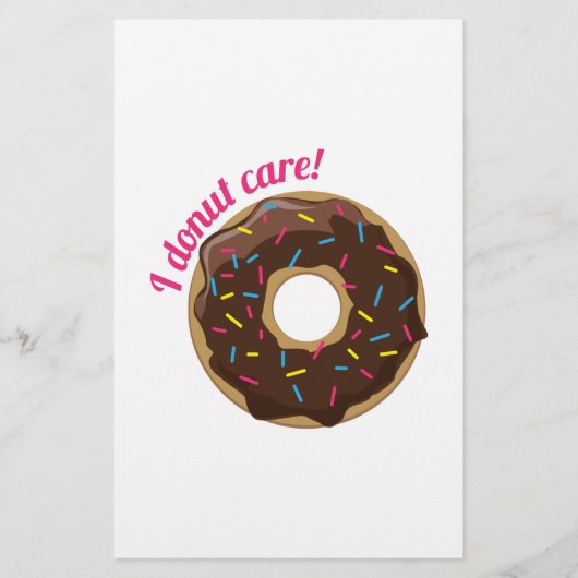 I Donut Care! (Front)