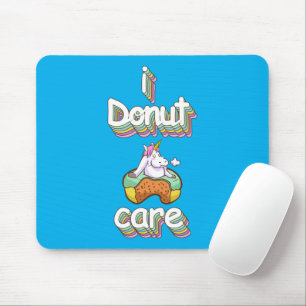 I Donut Care Mouse Pad