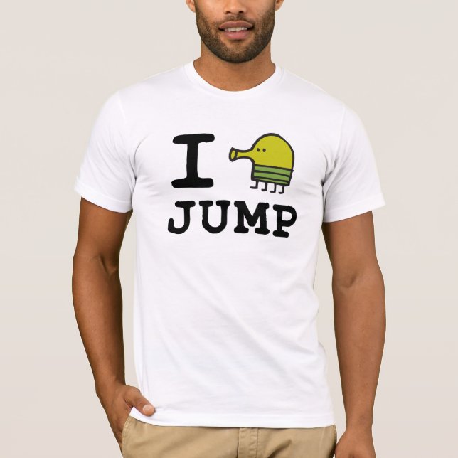 I Doodle Jump T-Shirt (Front)