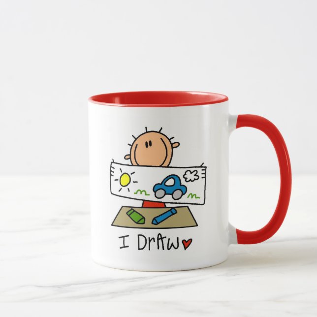 I Draw Mug (Right)