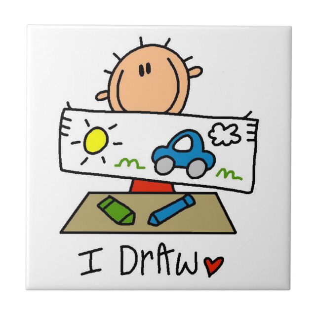 I Draw Tile (Front)
