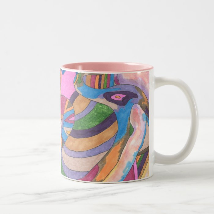 I Dream in Color, abstract Mugs