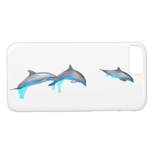 I Dream of Dolphins iPhone 87 Case