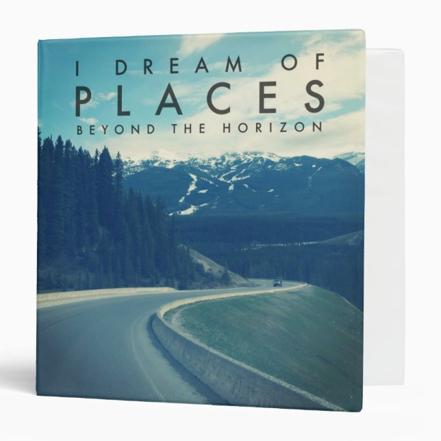 I Dream Of Places Beyond The Horizon Binder (Front/Inside)