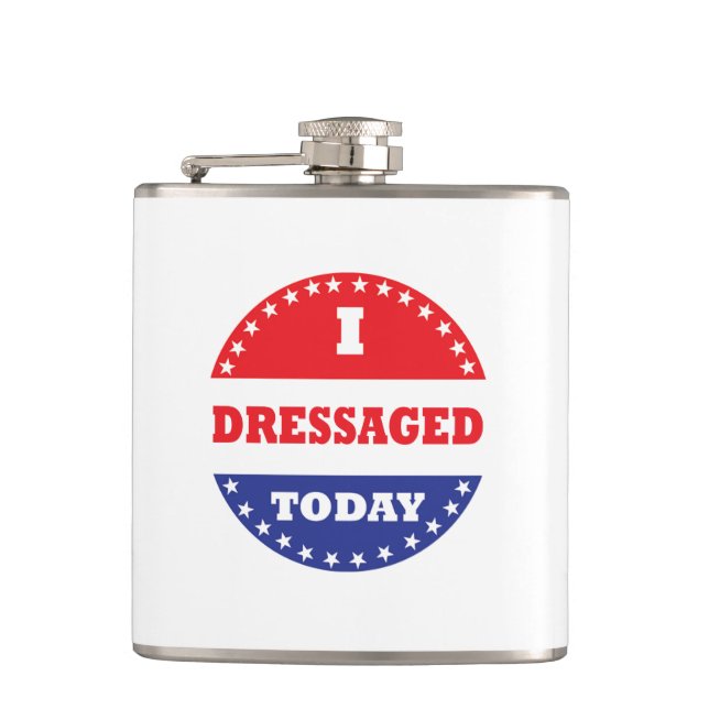 I Dressaged Today Flask (Front)