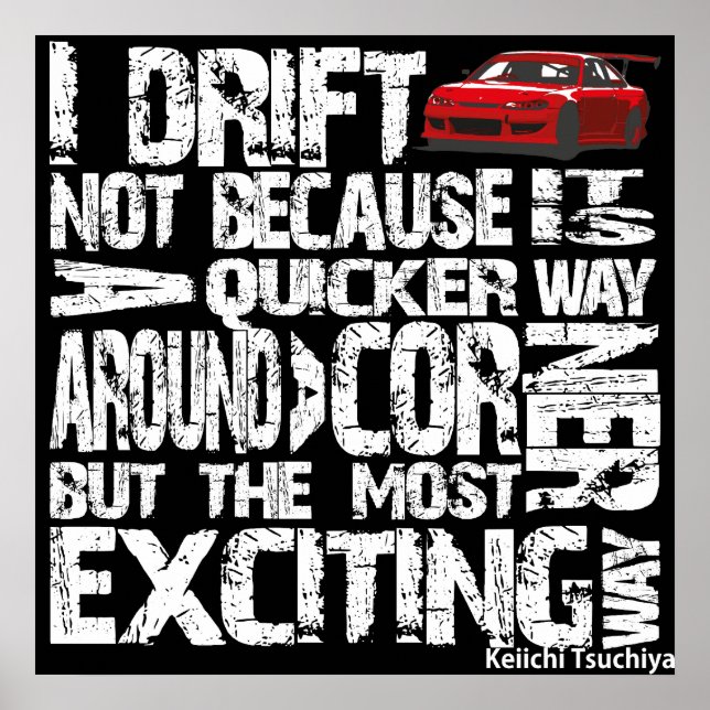I Drift Poster (Front)