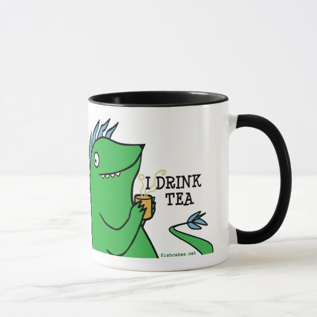 I Drink Tea -- mugs (Right)