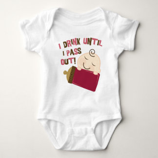 I Drink Until I Pass Out Baby Bodysuit