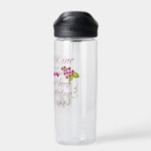 I Drink Wine Funny Quote CamelBak Water Bottle (Back)
