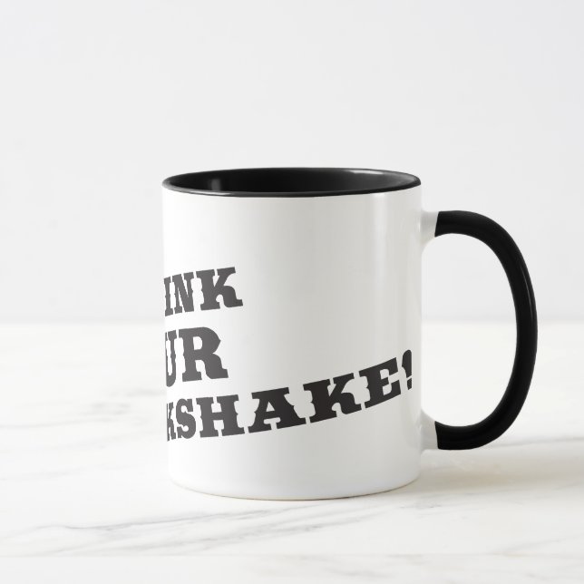 I drink your milkshake there will be blood mug (Right)