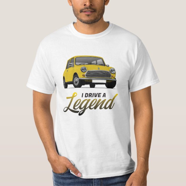 I drive a legend  - Austin Mini, Austin Seven T-Shirt (Front)
