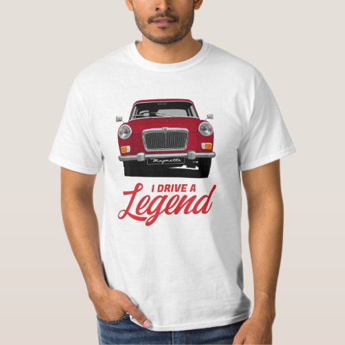 I drive a legend _ MG Magnette in 18 color T_Shirt