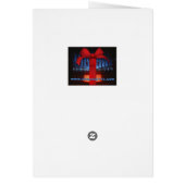 I drive an organ to work blank card (Back)