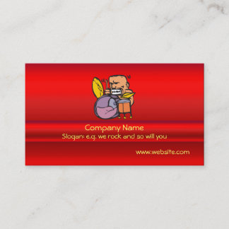I Drum - Fun Drummer Drumming Business Card