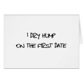 I Dry Hump (Front Horizontal)