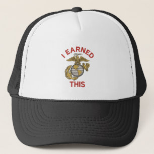 I Earned This Marine Eagle Cap