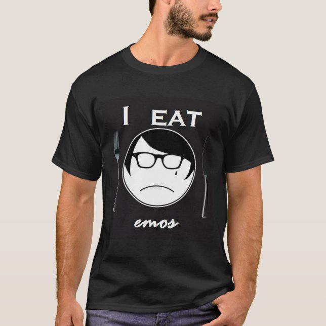I Eat Emos T-Shirt (Front)