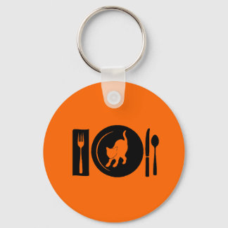 I eat ... keychain