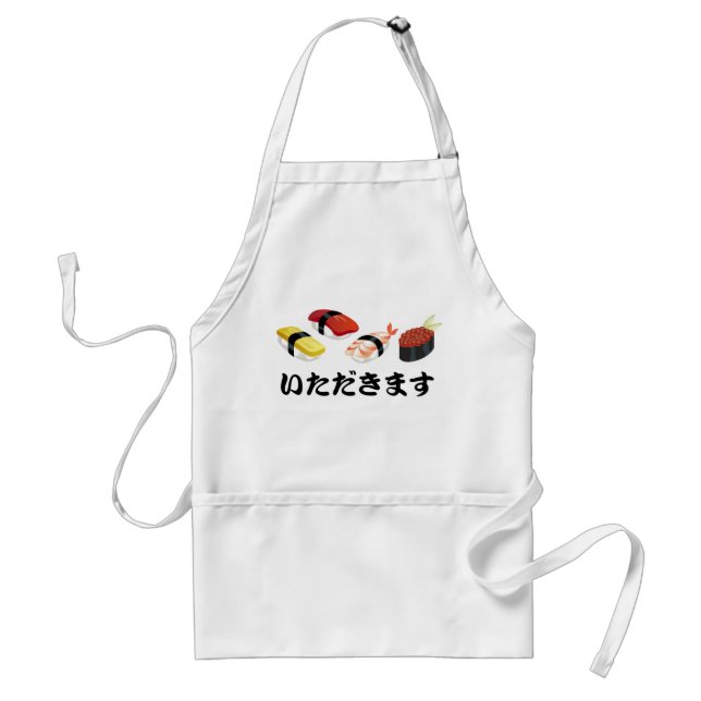 I Eat Sushi Apron (Front)