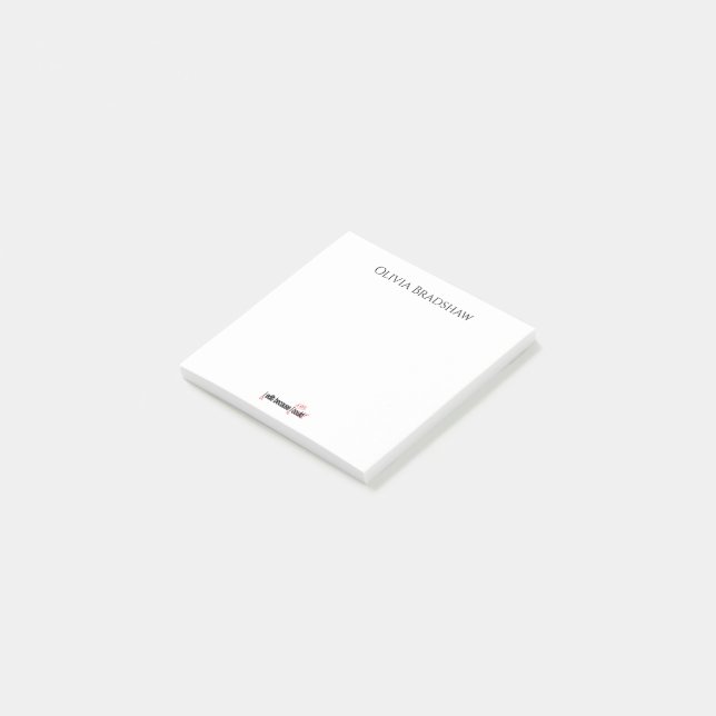 I Edit Because I Can Personalized Post-it Notes (Angled)