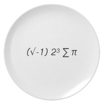 I eight sum pi plate I eight sum pi plate