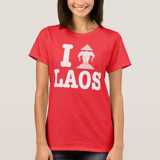 I Erawan (Love) Laos T-Shirt (Front)