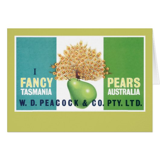 I Fancy Pears Cards (Front Horizontal)