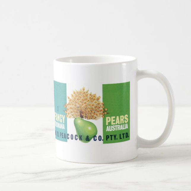 I Fancy Pears Coffee Mug (Right)