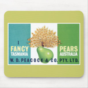 I Fancy Pears Mouse Pad