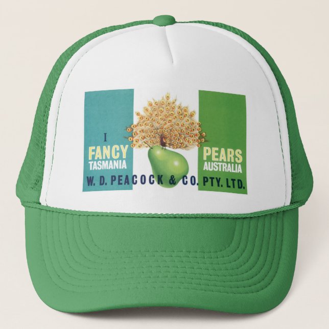 I Fancy Pears Trucker Hat (Front)