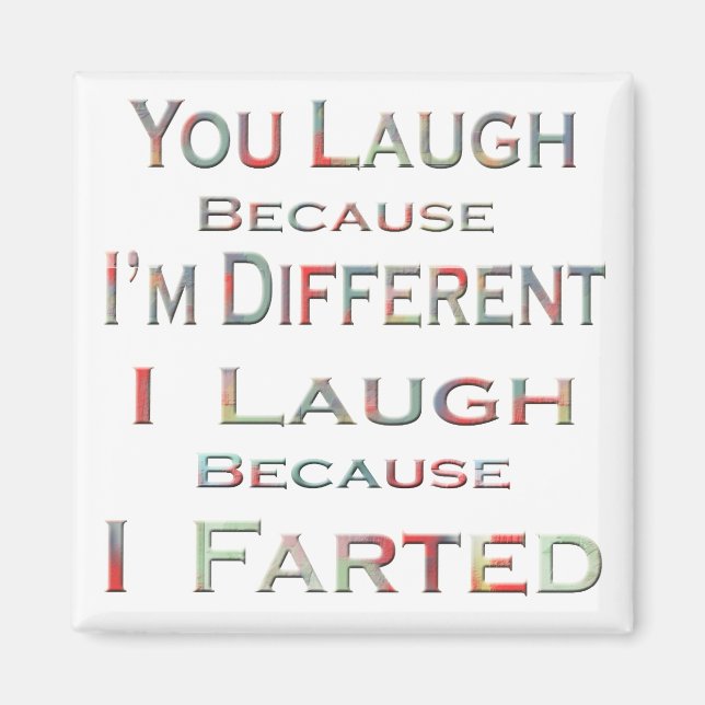 I Farted Magnet (Front)