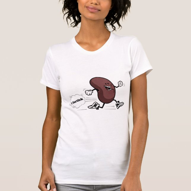 i fartklet - are you kidney bean, train hard T-Shirt (Front)