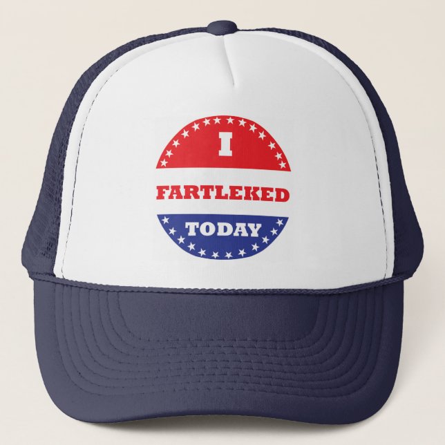 I Fartleked Today Trucker Hat (Front)