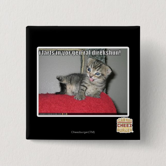 I farts in yor gen'ral direkshun button (Front)