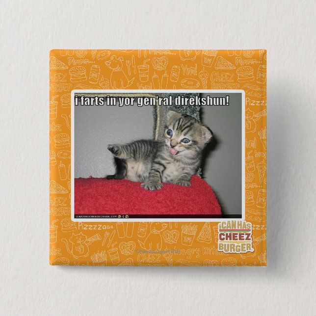 I farts in yor gen'ral direkshun button (Front)