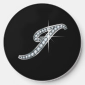 I Faux-"Diamond Bling" Wireless Charger (Front)