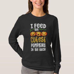I Feed The Cutest Pumpkins In The Patch Lunch Lady T-Shirt