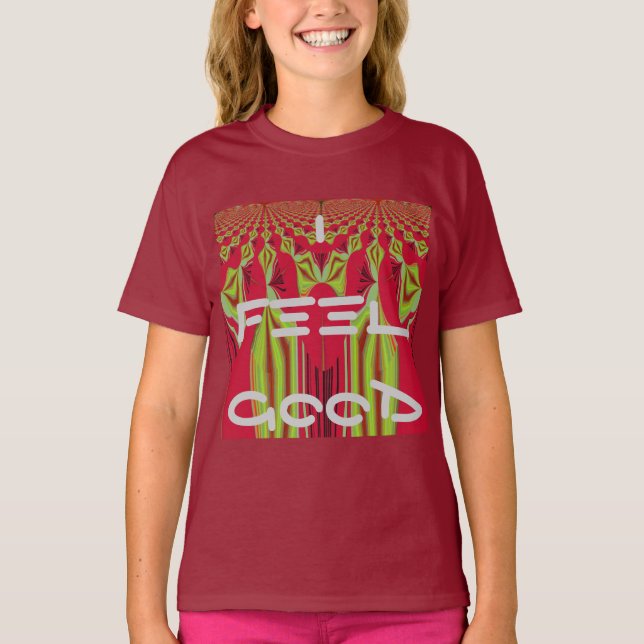 I feel Good Seamless Hakuna Matata Kids Tee Shirts (Front)