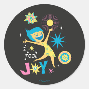 I Feel Joy Classic Round Sticker