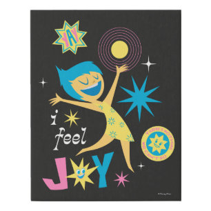I Feel Joy Faux Canvas Print