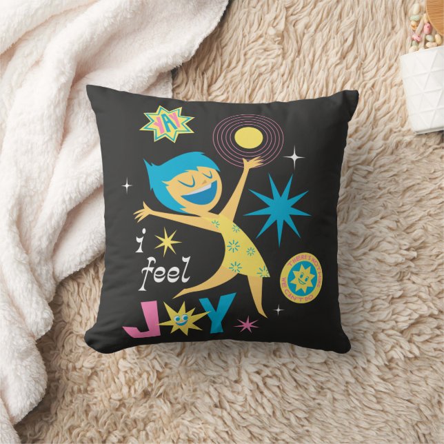 I Feel Joy Throw Pillow (Blanket)