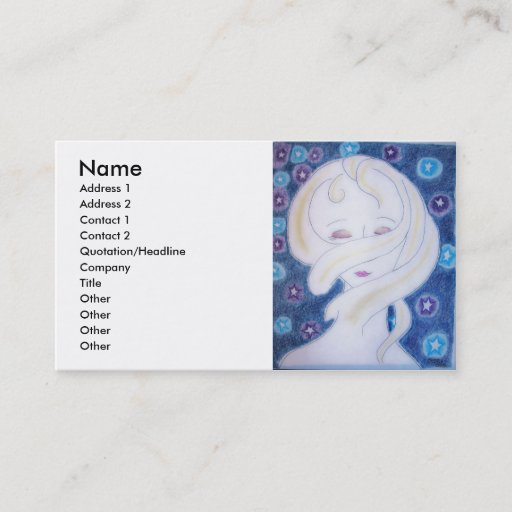 Customizable I feel My Universe-Business Cards