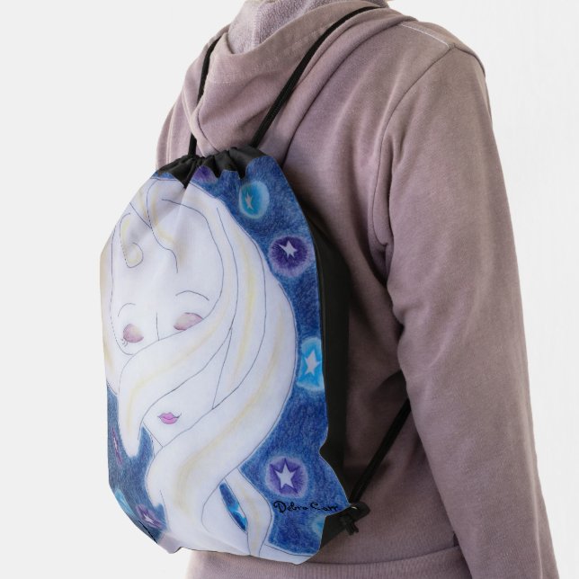 I Feel My Universe Drawstring Backpack (Insitu)