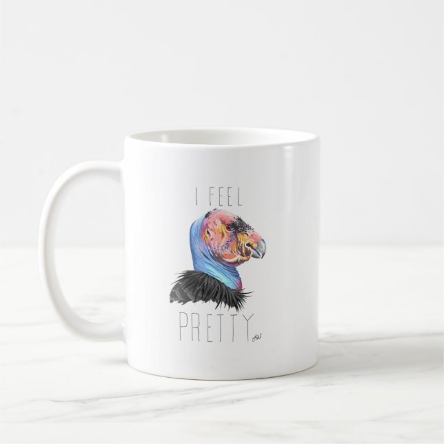 I Feel Pretty (California Condor) Coffee Mug (Left)