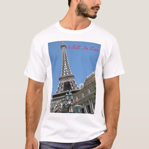 I Fell In Love Eiffel Tower Las Vegas T_Shirt