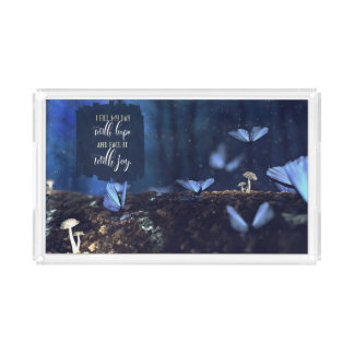 I Fill My Day With Hope Acrylic Tray